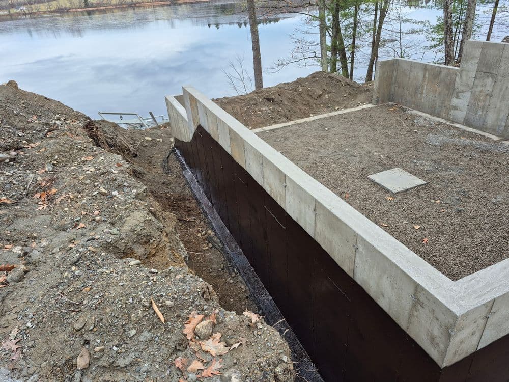 Gallery photos for New Foundations Laid for Lakefront Home On Lake St.Catherine: Image #5