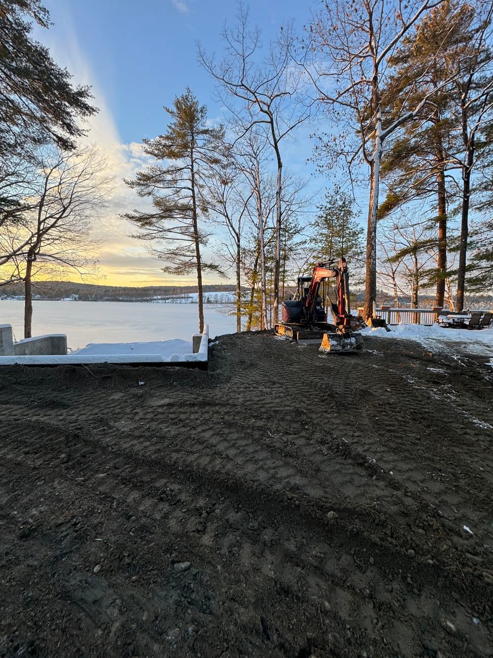 Gallery photos for New Foundations Laid for Lakefront Home On Lake St.Catherine: Image #4