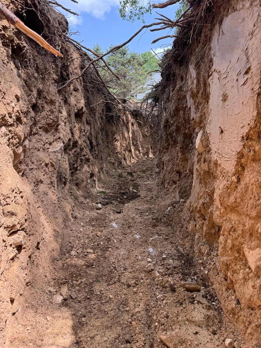 Gallery photos for New Water Line Installation at Manchester Center Carriage House: Image #2