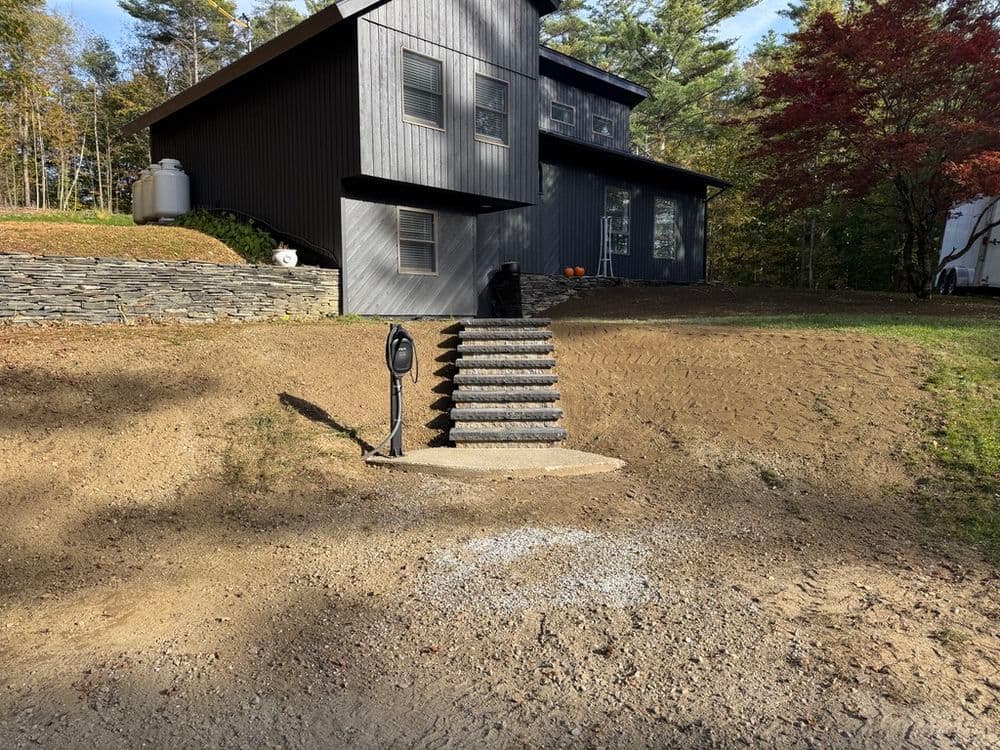 Fresh Paver Walkway Installation in Dorset VT image